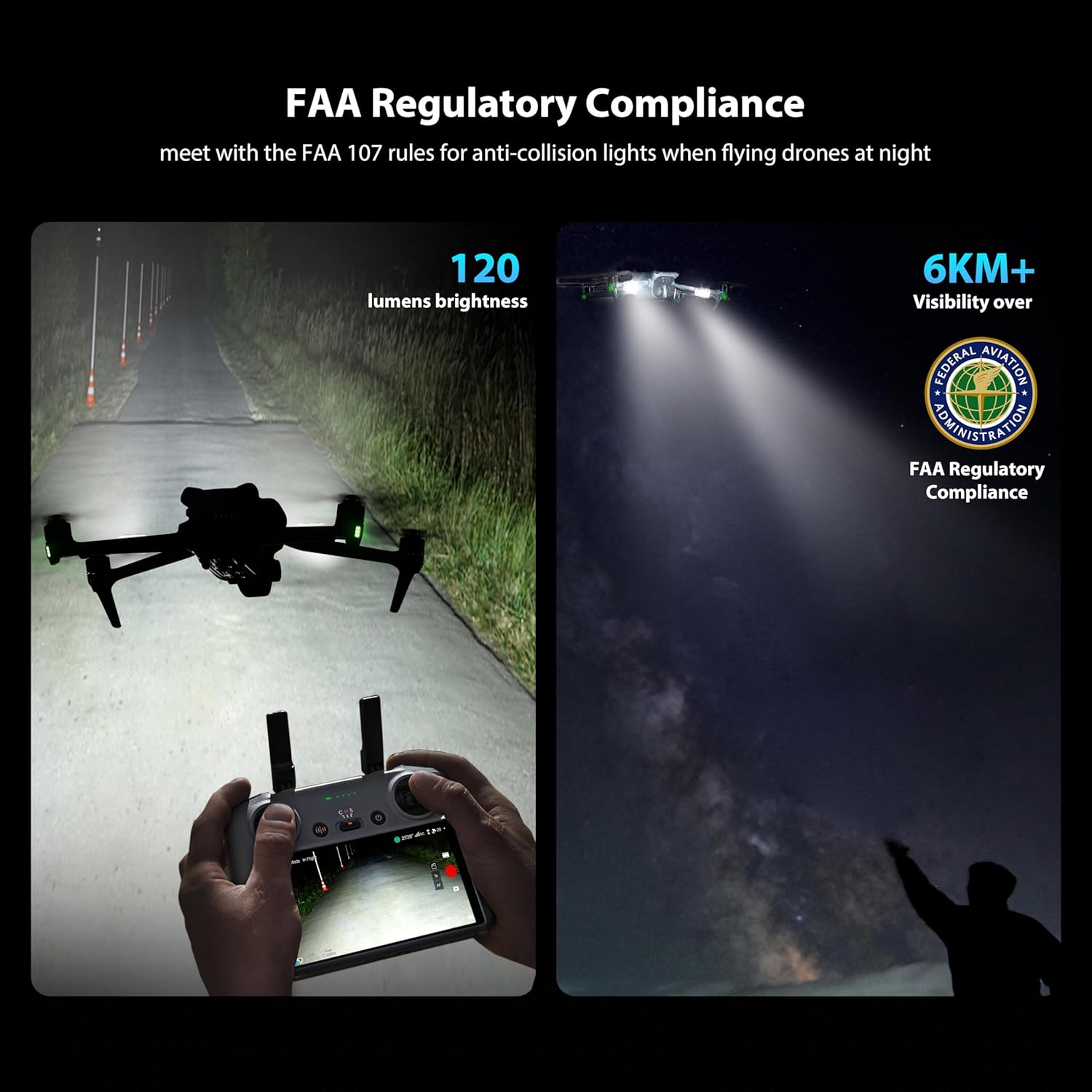 STARTRC Drone Strobe Işık Anti - Dji Drone Mini 4 Pro incelemesi ve fiyatı