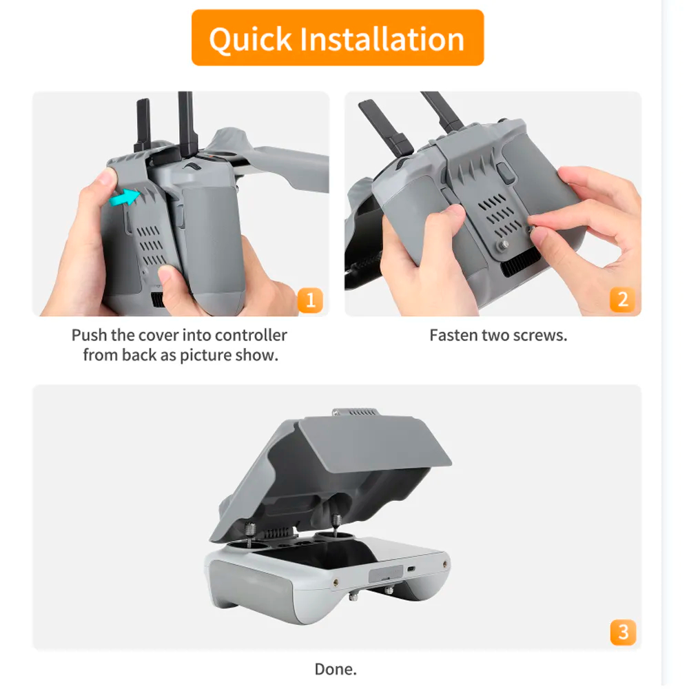 Ekran Koruyucu Kabuk DJI RC/RC - Dji Drone Mini 3 incelemesi ve fiyatı