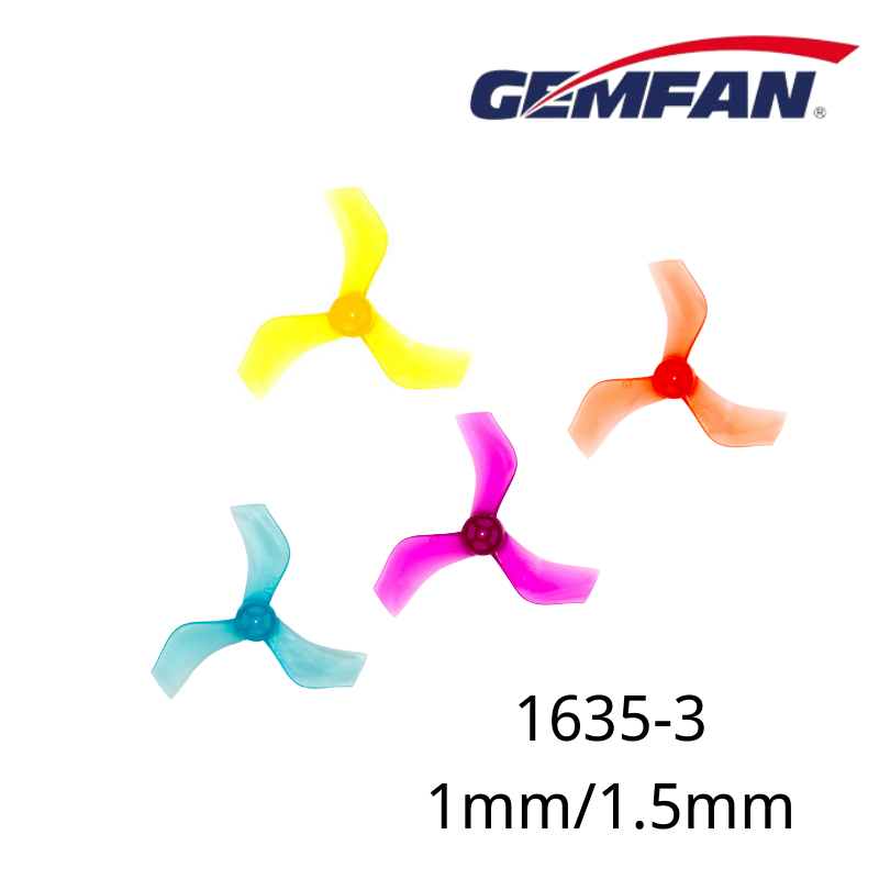 Gemfan 1635 40mm 3-Blade Perva - Fpv Drone Motor incelemesi ve fiyatı